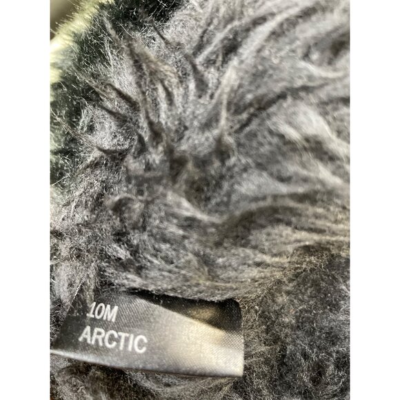 Khombu Women's Black Suede Rubber Fur Arctic Snow boots Shoes Size 10 SKU 6051 - Picture 8 of 8